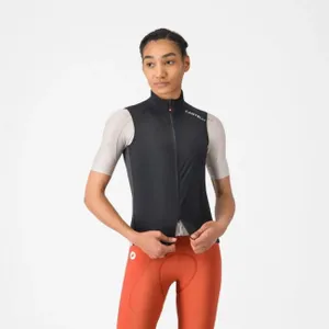 CASTELLI Cyklistická vesta - ESPRESSO 2 W - čierna CASTELLI Cyklistická vesta - ESPRESSO 2 W - čierna