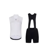 RIVANELLE Cyklistický krátky dres a krátke nohavice - PURE - biela/čierna RIVANELLE Cyklistický krátky dres a krátke nohavice - PURE - biela/čierna