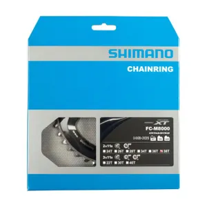SHIMANO prevodník - DEORE XT M8000 38 - čierna SHIMANO prevodník - DEORE XT M8000 38 - čierna