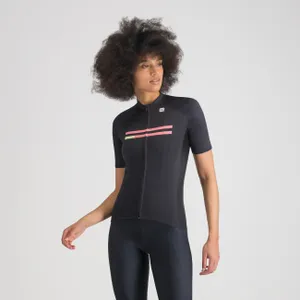 SPORTFUL Cyklistický dres s krátkym rukávom - STARLIGHT W - čierna SPORTFUL Cyklistický dres s krátkym rukávom - STARLIGHT W - čierna