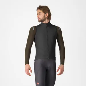 CASTELLI Cyklistická vesta - PERFETTO AIR - čierna CASTELLI Cyklistická vesta - PERFETTO AIR - čierna