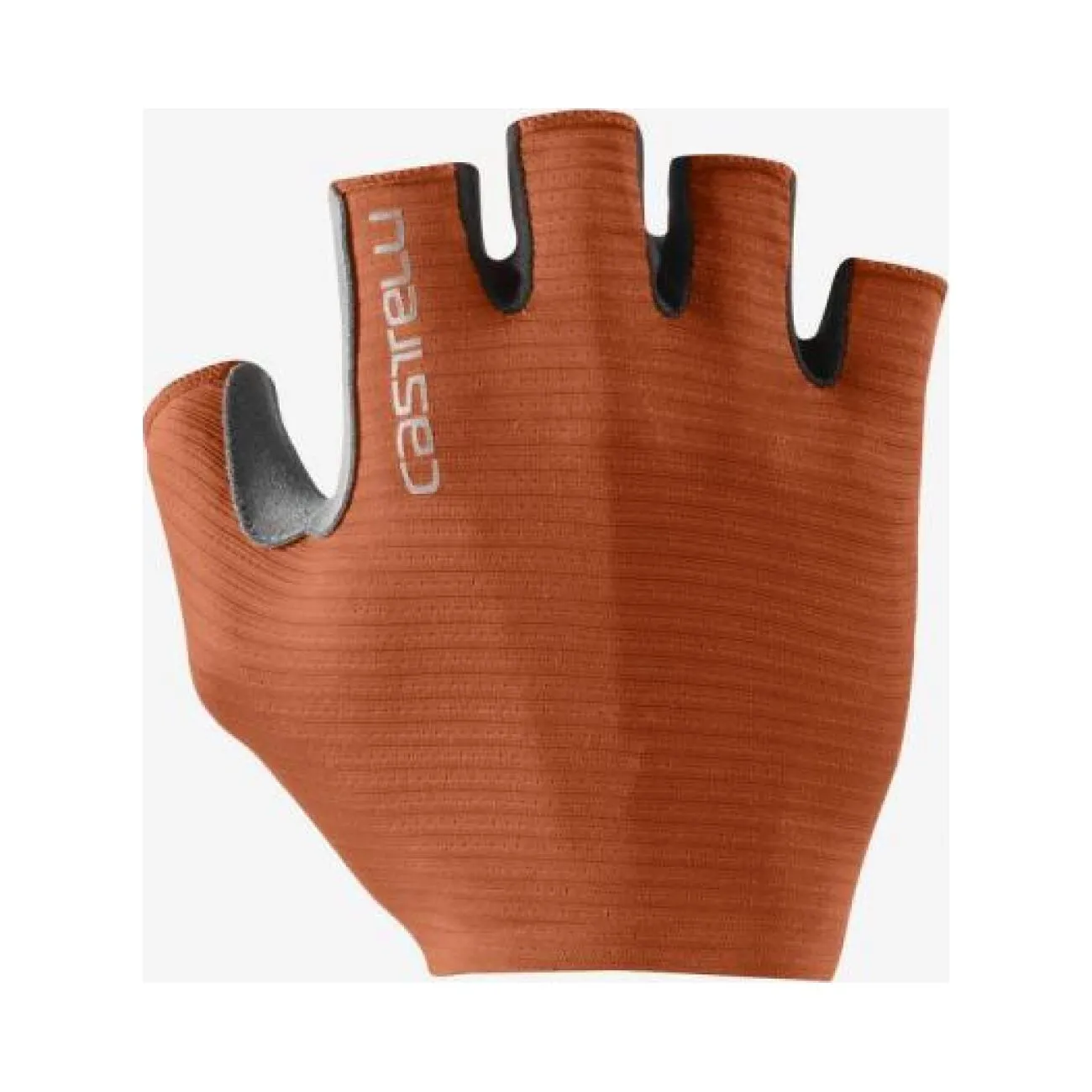 CASTELLI Cyklistické rukavice krátkoprsté - ESPRESSO - hnedá CASTELLI Cyklistické rukavice krátkoprsté - ESPRESSO - hnedá