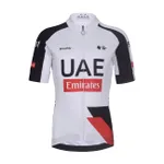 BONAVELO Cyklistický dres s krátkym rukávom - UAE 2026 - biela/čierna/červená BONAVELO Cyklistický dres s krátkym rukávom - UAE 2026 - biela/čierna/červená