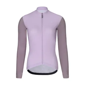 RIVANELLE Cyklistický dres s dlhým rukávom zimný - PERFORMANCE WINTER - fialová RIVANELLE Cyklistický dres s dlhým rukávom zimný - PERFORMANCE WINTER - fialová