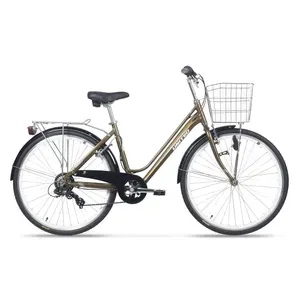 Mestský bicykel United City 26" - model 2026 hnedá - 17" (155-175 cm) Mestský bicykel United City 26" - model 2026 hnedá - 17" (155-175 cm)