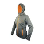 HAVEN Cyklistická zateplená bunda - THERMOTEC WOMEN - šedá/oranžová HAVEN Cyklistická zateplená bunda - THERMOTEC WOMEN - šedá/oranžová