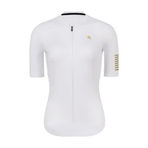 RIVANELLE Cyklistický dres s krátkym rukávom - VICTORIOUS GOLD LADY - biela RIVANELLE Cyklistický dres s krátkym rukávom - VICTORIOUS GOLD LADY - biela