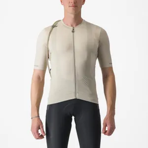CASTELLI Cyklistický dres s krátkym rukávom - UNLIMITED PRO - ivory CASTELLI Cyklistický dres s krátkym rukávom - UNLIMITED PRO - ivory