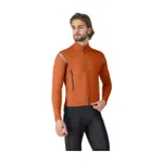 CASTELLI Cyklistická zateplená bunda - PERFETTO ROS 3 - hnedá CASTELLI Cyklistická zateplená bunda - PERFETTO ROS 3 - hnedá