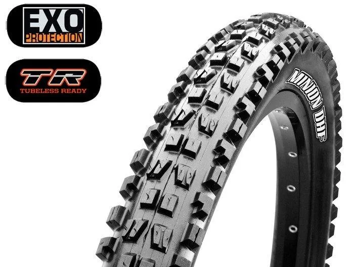 Maxxis Minion DHF 2.60 WT Kevlar EXO TR DC , Plášť, Velikosť: 29 Maxxis Minion DHF 2.60 WT Kevlar EXO TR DC , Plášť, Velikosť: 29