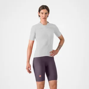 CASTELLI Cyklistické nohavice krátke bez trakov - PRIMA 2 - fialová CASTELLI Cyklistické nohavice krátke bez trakov - PRIMA 2 - fialová