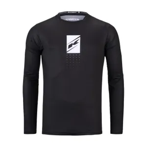 KENNY Cyklistický dres s dlhým rukávom letný - PROLIGHT 25 - čierna KENNY Cyklistický dres s dlhým rukávom letný - PROLIGHT 25 - čierna