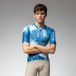 ALÉ Cyklistický dres s krátkym rukávom - PR-E ARGON - modrá/biela ALÉ Cyklistický dres s krátkym rukávom - PR-E ARGON - modrá/biela