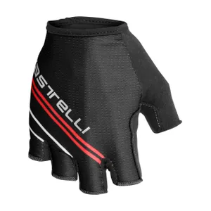 CASTELLI Cyklistické rukavice krátkoprsté - DOLCISSIMA 2 LADY - čierna CASTELLI Cyklistické rukavice krátkoprsté - DOLCISSIMA 2 LADY - čierna