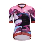 RIVANELLE Cyklistický dres s krátkym rukávom - SUNSET ELITE LADY LIMITED EDITION - ružová/viacfarebná RIVANELLE Cyklistický dres s krátkym rukávom - SUNSET ELITE LADY LIMITED EDITION - ružová/viacfarebná