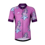 HOLOKOLO Cyklistický dres s krátkym rukávom - UNICORNS KIDS - ružová/viacfarebná HOLOKOLO Cyklistický dres s krátkym rukávom - UNICORNS KIDS - ružová/viacfarebná