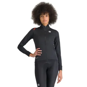 Dámska cyklistická bunda SPORTFUL Fiandre w jacket, black Dámska cyklistická bunda SPORTFUL Fiandre w jacket, black