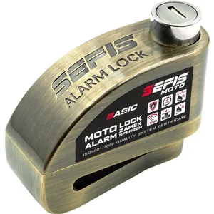 Šport a outdoor | Cyklistika | Cyklodoplnky | Zámky - SEFIS Basic zámok s alarmom na bicykel Šport a outdoor | Cyklistika | Cyklodoplnky | Zámky - SEFIS Basic zámok s alarmom na bicykel