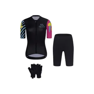 RIVANELLE Cyklistický mega set - MEDITATION - ružová/čierna RIVANELLE Cyklistický mega set - MEDITATION - ružová/čierna