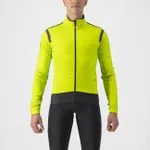 CASTELLI Cyklistická zateplená bunda - ALPHA ROS 2 LIGHT - svetlo zelená CASTELLI Cyklistická zateplená bunda - ALPHA ROS 2 LIGHT - svetlo zelená