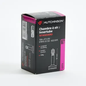 Športy > Cyklistika > Plášte a duše na bicykle > Cyklistické duše a ventily - HUTCHINSON duša 700×37–50 ventil Schrader 32 mm Športy > Cyklistika > Plášte a duše na bicykle > Cyklistické duše a ventily - HUTCHINSON duša 700×37–50 ventil Schrader 32 mm