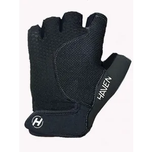HAVEN Cyklistické rukavice krátkoprsté - KIOWA SHORT - čierna HAVEN Cyklistické rukavice krátkoprsté - KIOWA SHORT - čierna