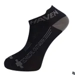 HAVEN Cyklistické ponožky členkové - SNAKE SILVER NEO 2PAK - čierna/šedá HAVEN Cyklistické ponožky členkové - SNAKE SILVER NEO 2PAK - čierna/šedá