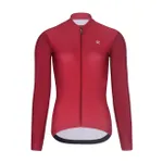 RIVANELLE Cyklistický dres s dlhým rukávom zimný - PERFORMANCE WINTER - bordová RIVANELLE Cyklistický dres s dlhým rukávom zimný - PERFORMANCE WINTER - bordová