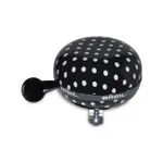 BASIL zvonček - POLKADOT BIG BELL - čierna/biela BASIL zvonček - POLKADOT BIG BELL - čierna/biela