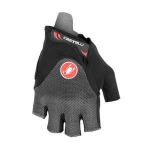 CASTELLI Cyklistické rukavice krátkoprsté - ARENBERG GEL - šedá CASTELLI Cyklistické rukavice krátkoprsté - ARENBERG GEL - šedá
