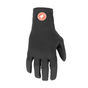 CASTELLI Cyklistické rukavice dlhoprsté - LIGHTNESS 2 - čierna CASTELLI Cyklistické rukavice dlhoprsté - LIGHTNESS 2 - čierna