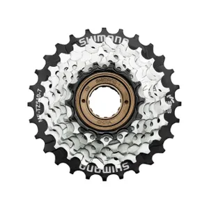 SHIMANO viackoliečko - TZ510 7 - strieborná/čierna SHIMANO viackoliečko - TZ510 7 - strieborná/čierna