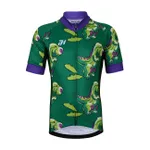 HOLOKOLO Cyklistický dres s krátkym rukávom - DINOSAURS KIDS - zelená HOLOKOLO Cyklistický dres s krátkym rukávom - DINOSAURS KIDS - zelená