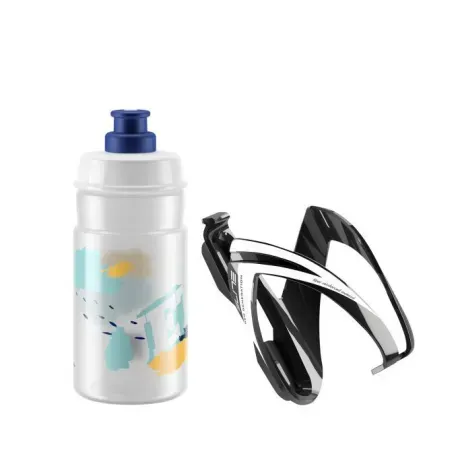 Juniorská fľaša na bicykel ELITE Set CEO blue 350 ml Juniorská fľaša na bicykel ELITE Set CEO blue 350 ml