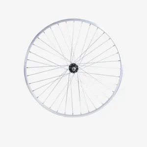Zľavy a výpredaj > Zľavnené a výpredajové športové vybavenie > Zľavy a výpredaj: cyklistické vybavenie - Zadné koleso na mestský bicykel 26" jednostenný ráfik strieborné Zľavy a výpredaj > Zľavnené a výpredajové športové vybavenie > Zľavy a výpredaj: cyklistické vybavenie - Zadné koleso na mestský bicykel 26" jednostenný ráfik strieborné