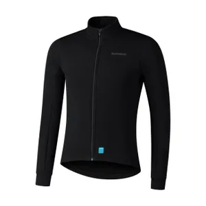 SHIMANO Cyklistická zateplená bunda - ELEMENT - čierna SHIMANO Cyklistická zateplená bunda - ELEMENT - čierna