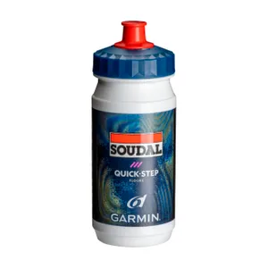 TACX Cyklistická fľaša na vodu - SOUDAL-QUICK STEP 2026 - biela/modrá TACX Cyklistická fľaša na vodu - SOUDAL-QUICK STEP 2026 - biela/modrá