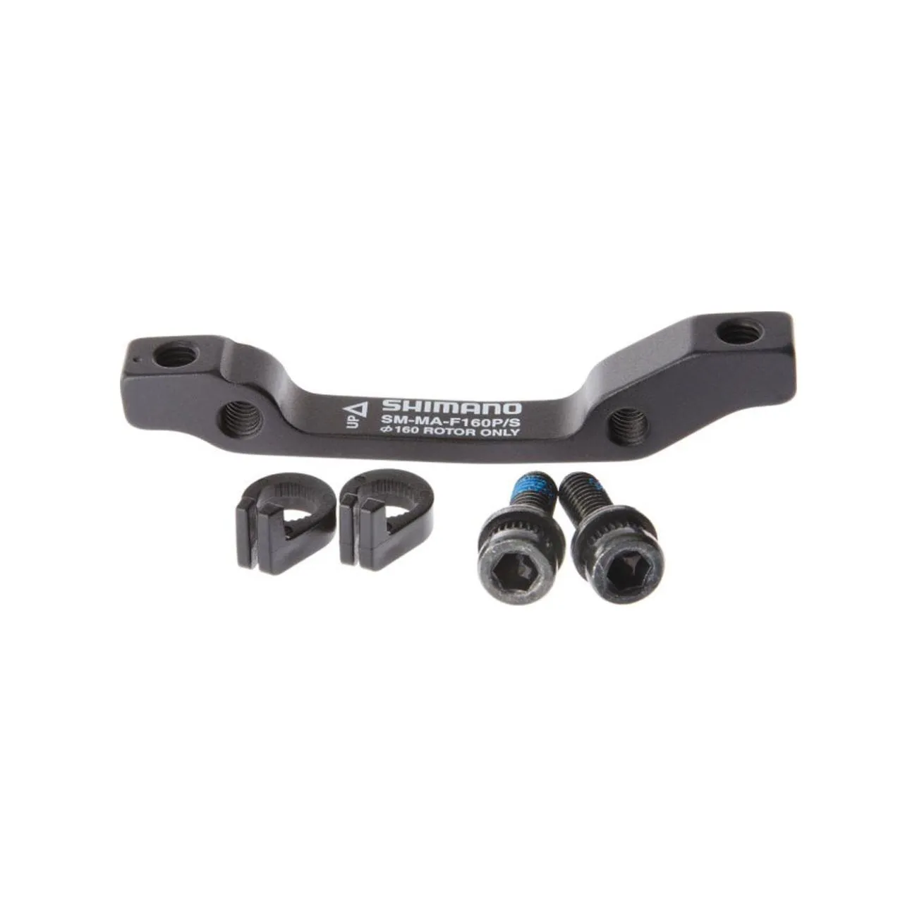 SHIMANO adaptér na kotúč - MAF160 ADAPTER 160mm - čierna SHIMANO adaptér na kotúč - MAF160 ADAPTER 160mm - čierna