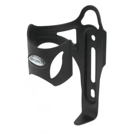 Košík na fľašu na bicykel FORCE SIDE Alu 24125 black Košík na fľašu na bicykel FORCE SIDE Alu 24125 black