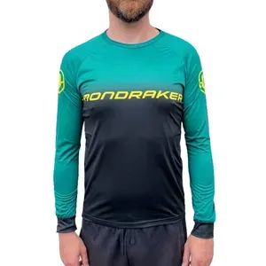 Pánsky cyklistický dres s dlhým rukávom MONDRAKER Enduro Trail Jersey long, british racing green black yellow Pánsky cyklistický dres s dlhým rukávom MONDRAKER Enduro Trail Jersey long, british racing green black yellow