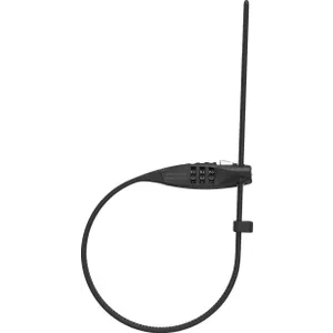 Šport a outdoor | Cyklistika | Cyklodoplnky | Zámky - Abus špeciálne uzamykateľné sťahovacie lanko s oceľovým jadrom Combiflex, dĺžka kábla 45 cm, čierna Šport a outdoor | Cyklistika | Cyklodoplnky | Zámky - Abus špeciálne uzamykateľné sťahovacie lanko s oceľovým jadrom Combiflex, dĺžka kábla 45 cm, čierna