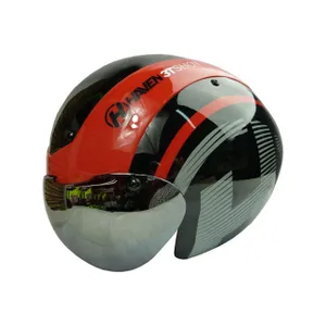 HAVEN Cyklistická prilba - 3T SHOT - červená/čierna HAVEN Cyklistická prilba - 3T SHOT - červená/čierna