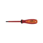 UNIOR skrutkovač - SCREWDRIVER VDE TBI PH1 x 80 - červená UNIOR skrutkovač - SCREWDRIVER VDE TBI PH1 x 80 - červená