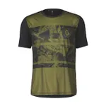 SCOTT Cyklistický dres s krátkym rukávom - TRAIL FLOW SS - zelená/čierna SCOTT Cyklistický dres s krátkym rukávom - TRAIL FLOW SS - zelená/čierna