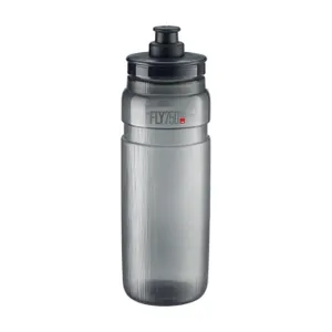 ELITE Cyklistická fľaša na vodu - FLY TEX 750 - šedá ELITE Cyklistická fľaša na vodu - FLY TEX 750 - šedá