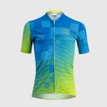 SPORTFUL Cyklistický dres s krátkym rukávom - ROCKET KID - modrá/žltá SPORTFUL Cyklistický dres s krátkym rukávom - ROCKET KID - modrá/žltá