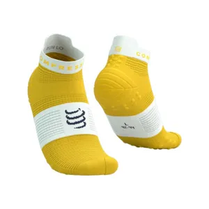 COMPRESSPORT Cyklistické ponožky členkové - PRO RACING SOCKS V4.0 RUN - žltá COMPRESSPORT Cyklistické ponožky členkové - PRO RACING SOCKS V4.0 RUN - žltá