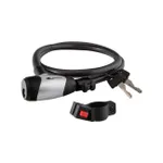 LONGUS zámok na bicykel - EXTREME 12/900mm - čierna LONGUS zámok na bicykel - EXTREME 12/900mm - čierna