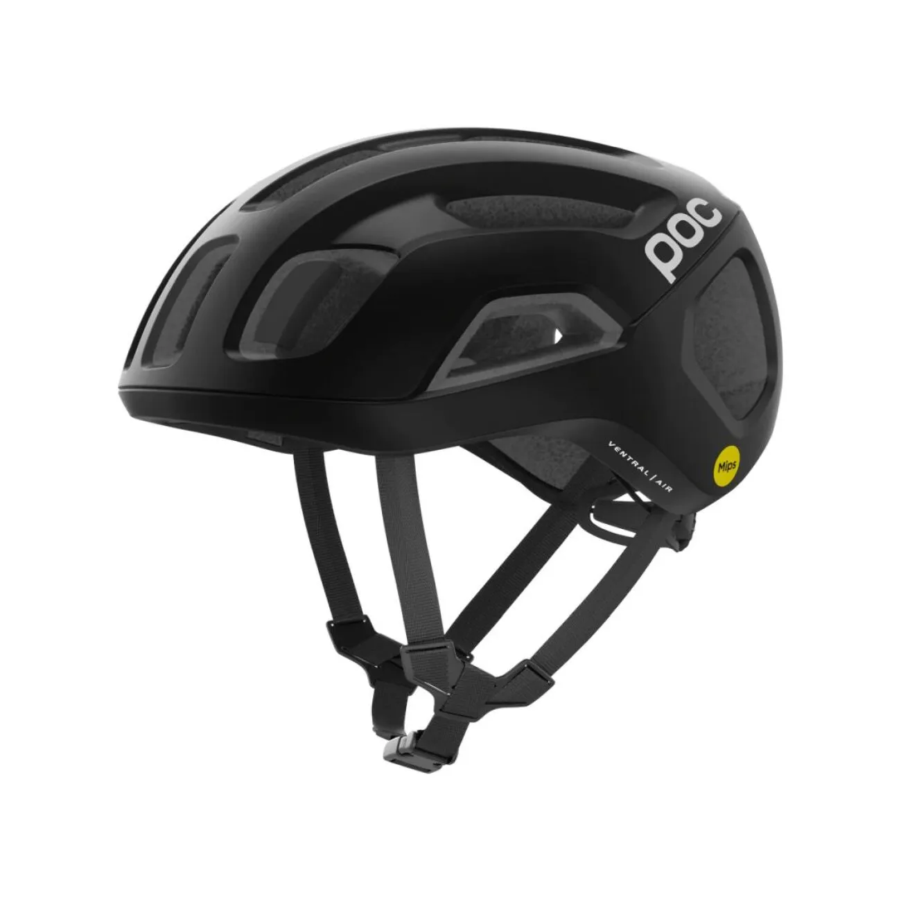 POC Cyklistická prilba - VENTRAL AIR WF MIPS - čierna POC Cyklistická prilba - VENTRAL AIR WF MIPS - čierna