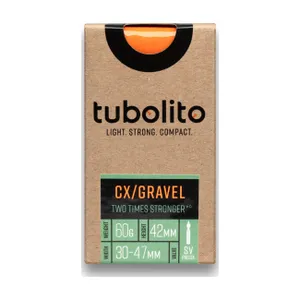TUBOLITO duša - CX/GRAVEL 700x32/50C - SV60 - oranžová TUBOLITO duša - CX/GRAVEL 700x32/50C - SV60 - oranžová